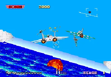 After Burner II screen shot game playing